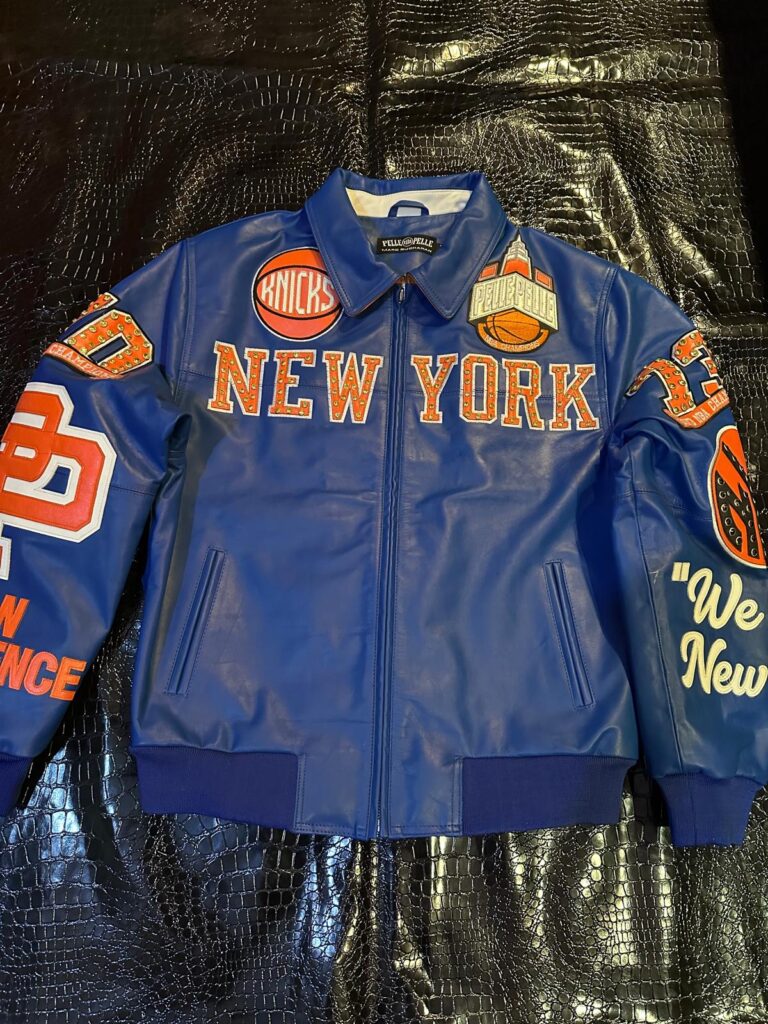 Marc Buchanan NY Knicks Edition – Customized Leather Jacket