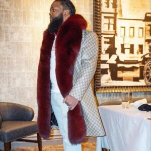 The Heritage Monogram – Fur Trimmed Leather Trench